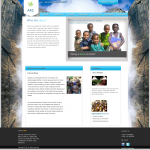 Non Profit Organization Web Design Pearl Like
